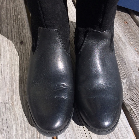 Bass Megan - Black riding fashion boots - Picture 2 of 2